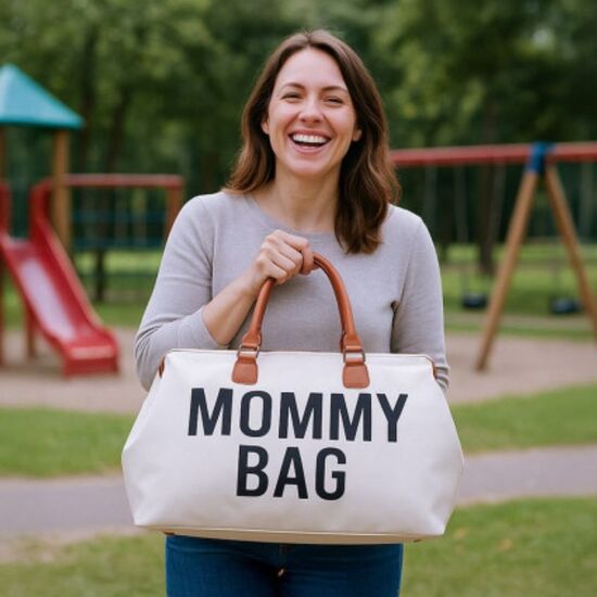 Geanta pentru mamici BABY MIX "Mommy Bag" 58349, bej, 3 image