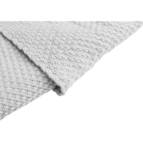 Patura din bambus SENSILLO-43494, cu gluga, (90x85 cm), gri, 2 image