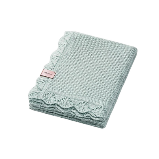 Плед детский BABYONO-81238 1674/04, бамбуковый, 75x100 см, серый