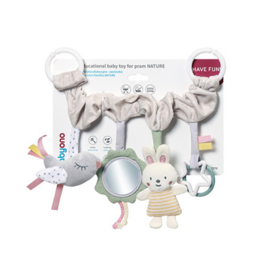 Игрушка подвеска в коляску BABYONO-181408 1578, Nature, изображение 2