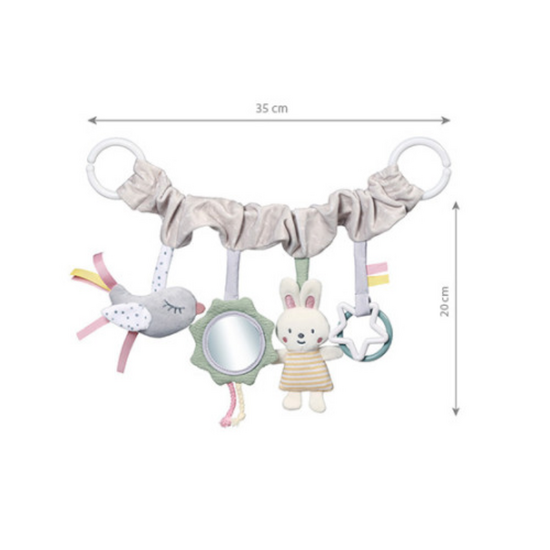 Игрушка подвеска в коляску BABYONO-181408 1578, Nature, изображение 3