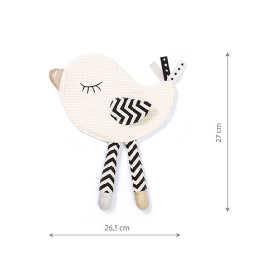Jucarie fosnitoare BABYONO-766 1536, Pasarica Blink & Shine, 2 image