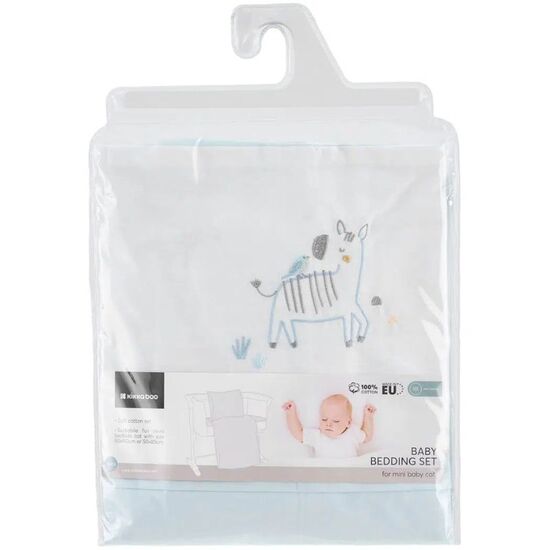 Set lenjerie pentru co-sleeper KIKKABOO Stripy Friends, 3 piese, 2 image