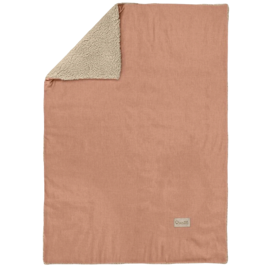 Плед детский ALBEROMIO Caramel (CC5), велюровый, 100 × 80 см, коричневый