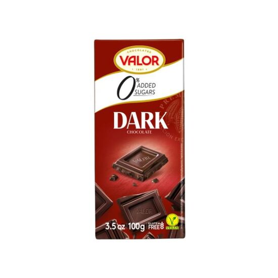 Ciocolata Valor neagra, fara gluten 100 g