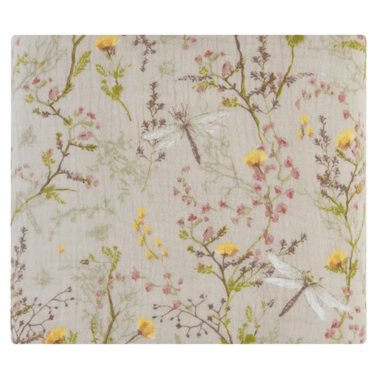 Плед детский KIKKABOO Secret Garden Beige, двухслойный, муслиновый, 100х100 см, изображение 2