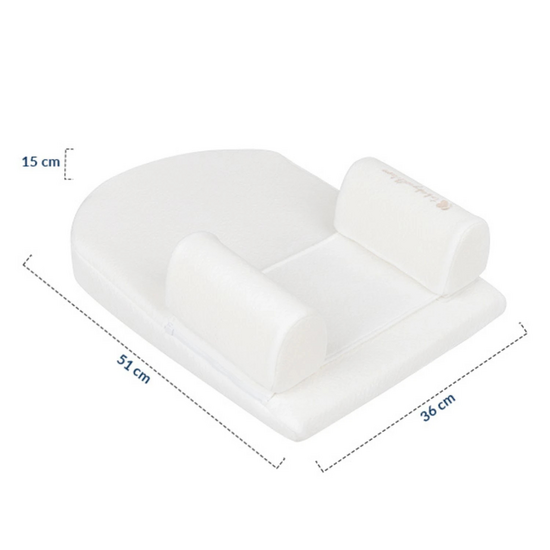 Позиционер для сна KIKKABOO Memory Foam Airknit White, белый, изображение 2