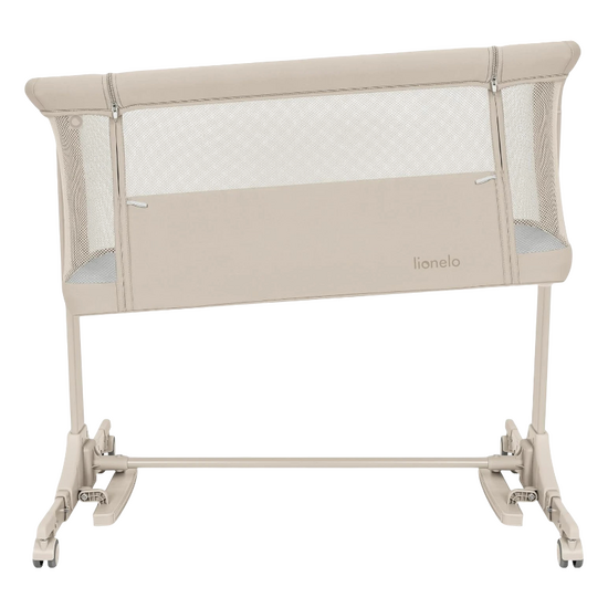 Кроватка LIONELO Pari Beige Cream, 3 в 1, приставная, бежевый, изображение 4