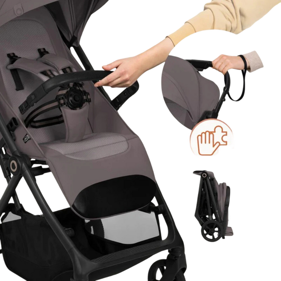 Cărucior sport LIONELO Tansi Beige Taupe, bej-maro, 9 image