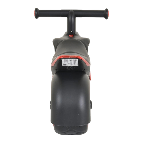 Bicicletă fără pedale MONI Mini Cruze Black, negru, 3 image