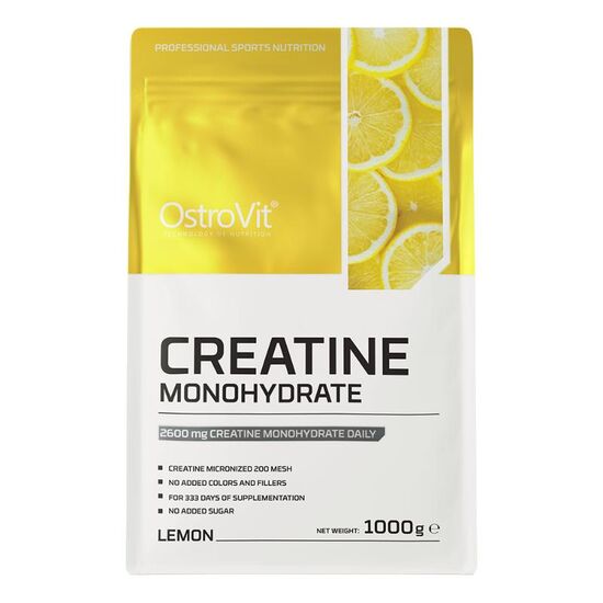 Пищевая добавка OSTROVIT NUTRITION Креатин моногидрат, лимон, 1000 гр, изображение 2