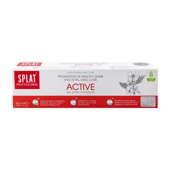 Зубная паста SPLAT PROFESSIONAL Active Black, 100 мл