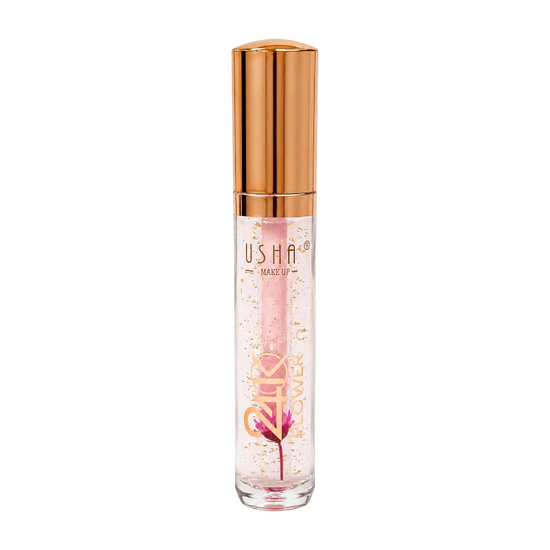 Ulei pentru buze USHAS Flower Magic LG2171, 24K