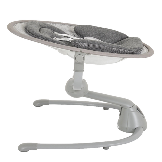 Fotoliu balansoar electric MONI Cloud Premium+ Light Grey, gri, 3 image