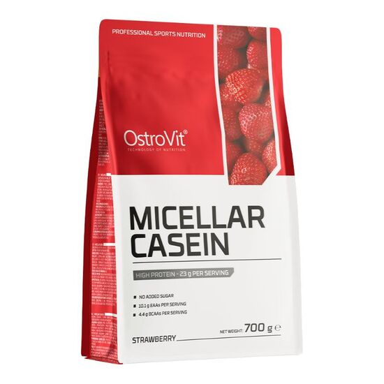 Supliment alimentar OSTROVIT NUTRITION Cazeina micelara, capsuni, 700 gr