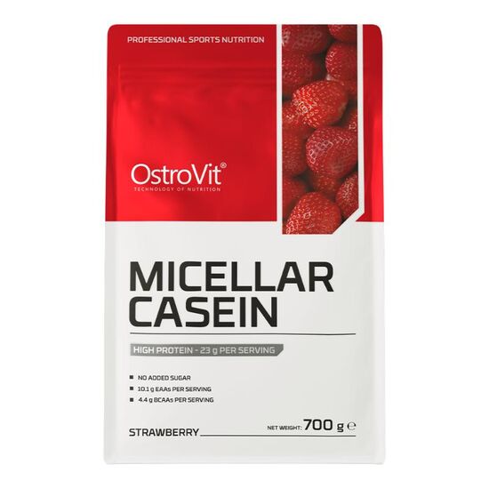 Supliment alimentar OSTROVIT NUTRITION Cazeina micelara, capsuni, 700 gr, 2 image