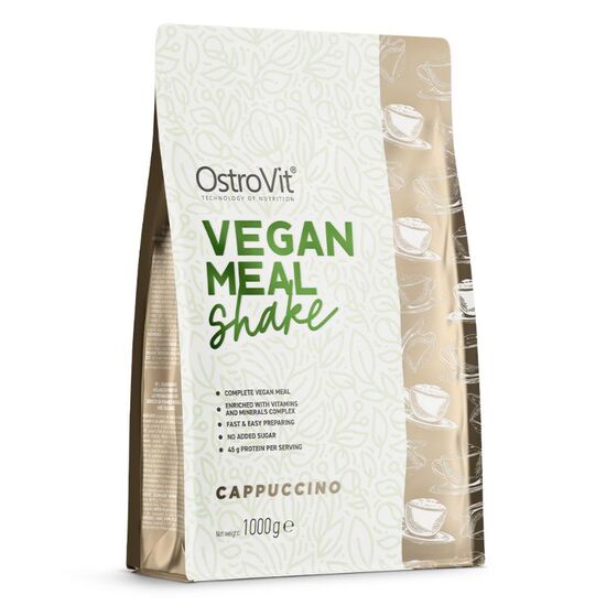 Supliment alimentar OSTROVIT NUTRITION Vegan Meal Shake, cappuccino, 1000 gr