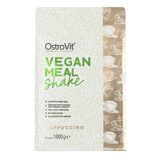 Supliment alimentar OSTROVIT NUTRITION Vegan Meal Shake, cappuccino, 1000 gr, 2 image