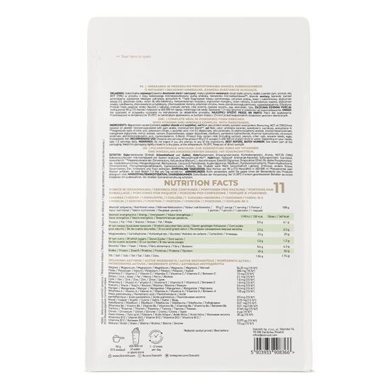 Supliment alimentar OSTROVIT NUTRITION Vegan Meal Shake, cappuccino, 1000 gr, 3 image