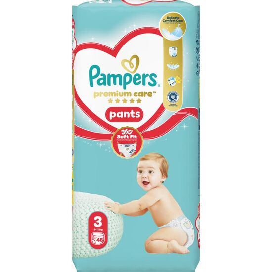 Scutece-chilotei PAMPERS Premium Care Pants Midi, 3 marime, 48 buc