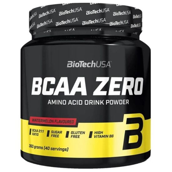 Supliment alimentar BIOTECHUSA BCAA Zero pepene verde, 360 g