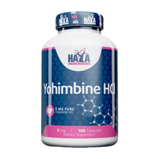 Yohimbine HCL HAYA LABS, 5 мг, 100 капсул