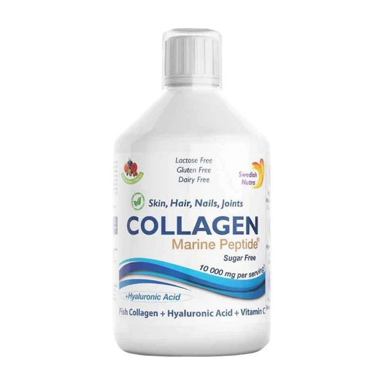 Collagen 10 000 (Marine) Sugar Free SWEDISH NUTRA Colagen, 500 ml