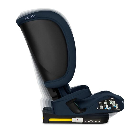 Scaun auto LIONELO ISOFIX Orin Blue Navy, 15-36kg (I-Size), 8 image