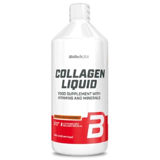 Supliment alimentar BIOTECHUSA Colagen Lichid fructe tropicale, 1 L, 2 image