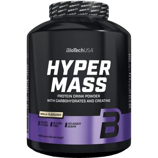 Gainer BIOTECHUSA Hyper Mass vanilie, 4 kg