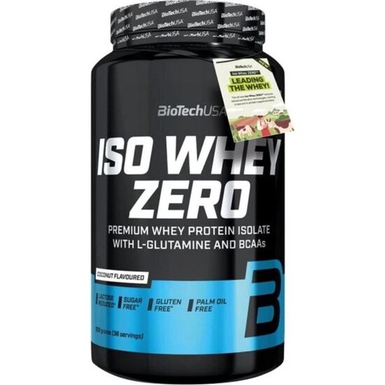 Proteina BIOTECHUSA IsoWhey Zero cocos, 908 g