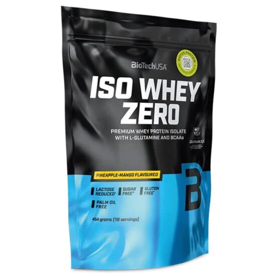 Proteina BIOTECHUSA IsoWhey Zero ananas-mango, 454 g