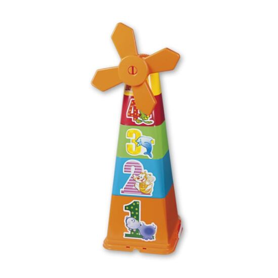 Set de jucarii pentru nisip ANDRONI "Piramida cu moara", 2 image