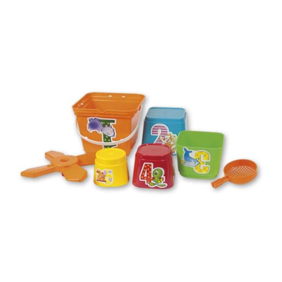 Set de jucarii pentru nisip ANDRONI "Piramida cu moara", 3 image