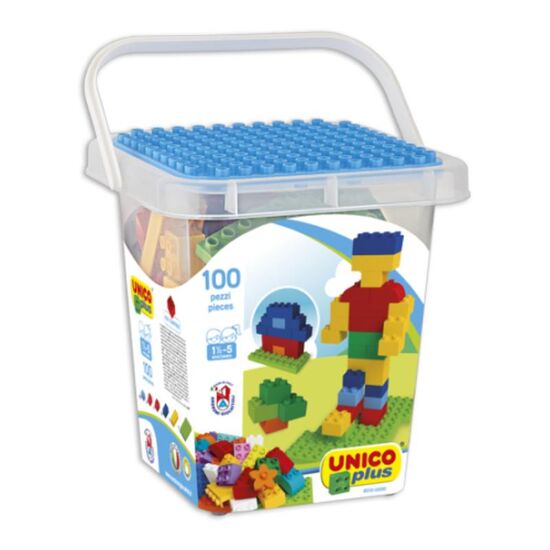 Set de constructie ANDRONI UnicoPlus, 100 detalii