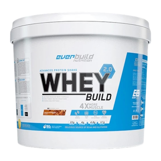 Proteină din zer EVERBUILD Ultra Premium Whey Build Mocha Cappuccino, Moka cappuccino, 4540 g