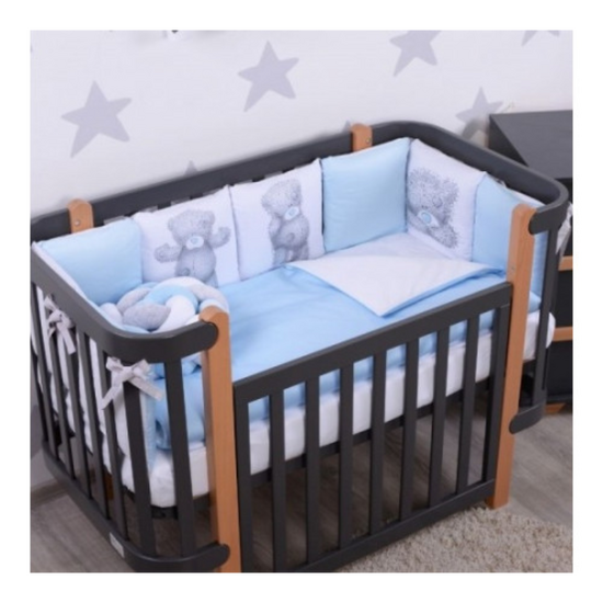 Set de lenjerie de pat pentru copii VERES Teddy Boy-2 220.36, 6 piese