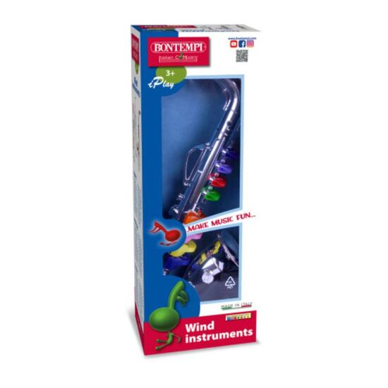 Саксофон BONTEMPI, с 8 цветными клавишами, изображение 3