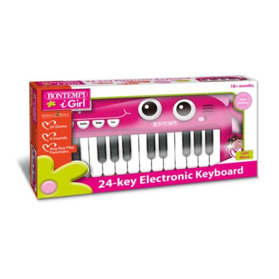 Mini sintetizator BONTEMPI, pentru copii, 24 clape, 3 image