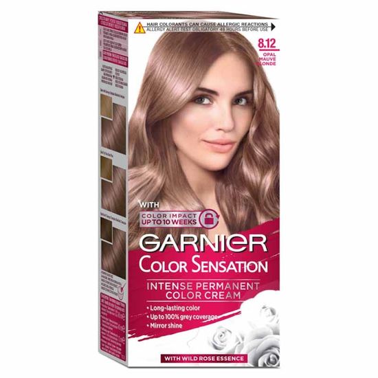 Vopsea-crema pentru par GARNIER Color Sensation, 8.12 Blond Deschis Cen