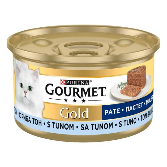 Hrana umeda pentru pisici Gourmet Gold, pate de ton, 85 g, 2 image