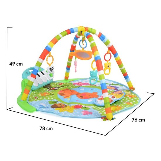 Covor de joc MONI Baby Piano Boy, 78x76x49 cm, 5 image