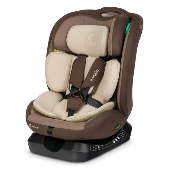 Scaun auto LIONELO Aart Beige Chocolate, i-Size 0-36kg, 9 image