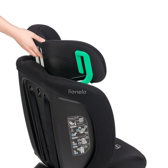 Scaun auto LIONELO Aart Black Carbon, i-Size 0-36kg, 10 image