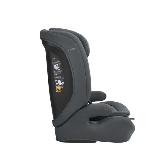 Автокресло KIKKABOO i-Flow Grey, 9-36кг (76-150см) isofix, изображение 5