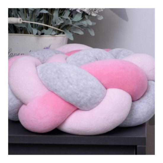 Детский бампер-коса VERES Pink-grey 154.02.7, 120х15 см, изображение 2