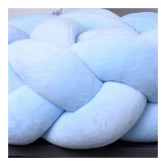 Protecție împletită pentru pătuc VERES Blue Medium 154.02.2, 120x15 cm, 2 image