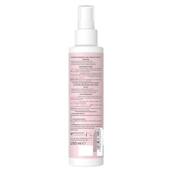 Tonic pentru faţă BEBIO Natural, iluminator, 150 ml, 2 image