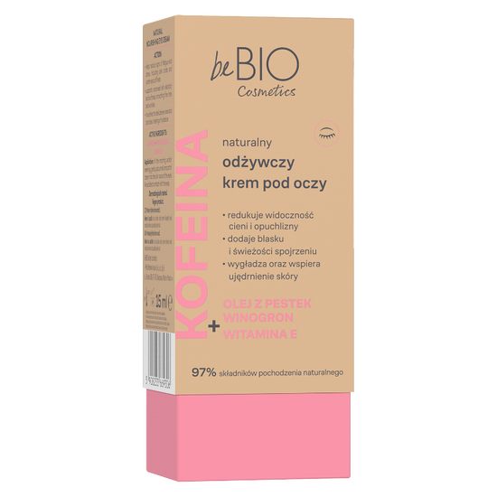 Cremă pentru conturul ochilor BEBIO Natural, hrănitoare, 15 ml, 2 image