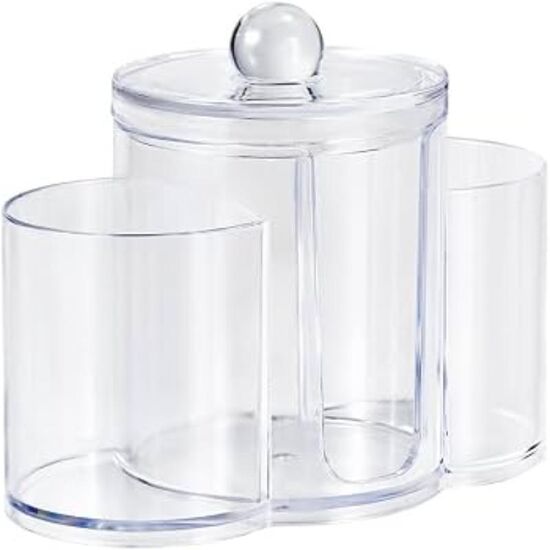 Organizator HC-07, pentru bețișoare și discuri de bumbac